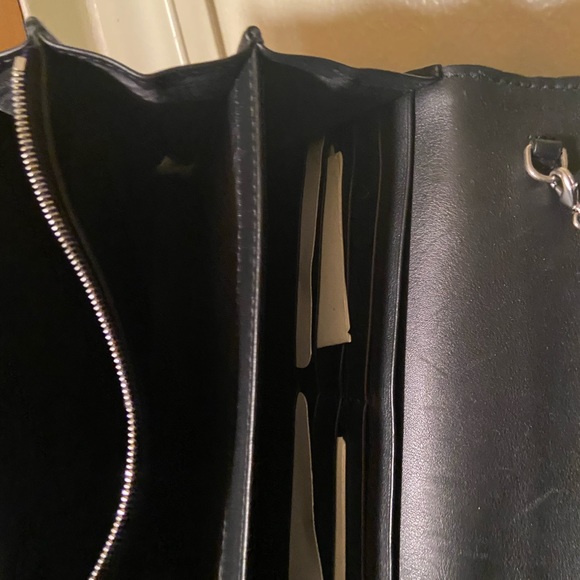 Women’s Black Gucci Dionysus Velvet GG Supreme Wallet On Chain - Picture 6 of 13